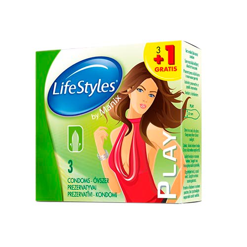 Презервативы LifeStyles by Manix Play, 3+1 шт 2