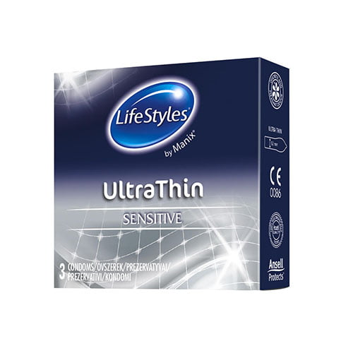 Презервативы LifeStyles by Manix Ultra Thin , 3 шт 1