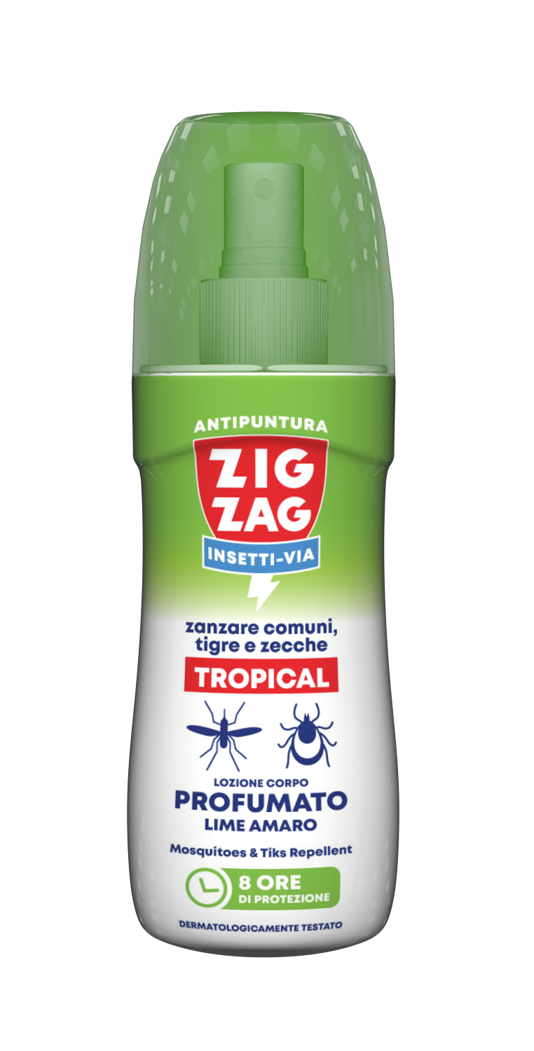 ZIG ZAG аэрозоль против клещей и комаров с ароматом лайма, 100 мл 1