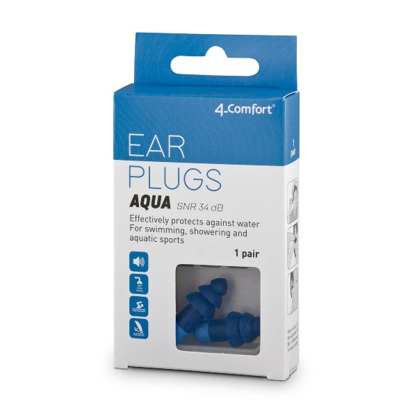 4-Comfort Aqua, ушные затычки, 1 пара (2 штуки) 1