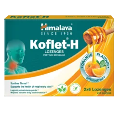 Himalaya Koflet-H ledenes ar apelsīna garšu
