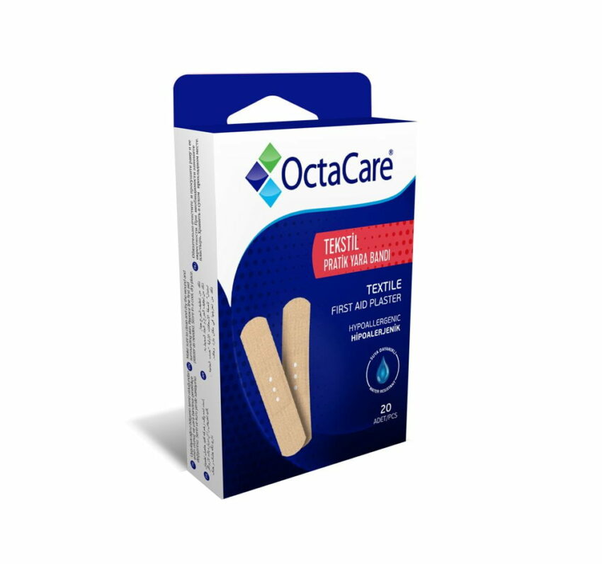 Пластырь "OctaCare" на тканевой основе, телесного цвета, размер 72mm x 19mm, N20. 1
