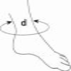 Эластичная неопреновая повязка (ортез) для фиксации сустава стопы TONUS ELAST 0310. 6