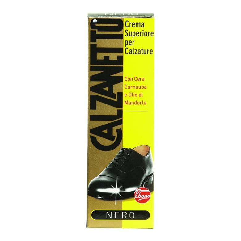 Calzanetto Крем для обуви, чёрный, 50 мл 1