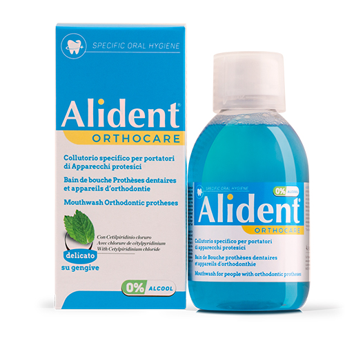 Ополаскиватель полости рта ALIDENT ORTHOCARE, 250 ml 2