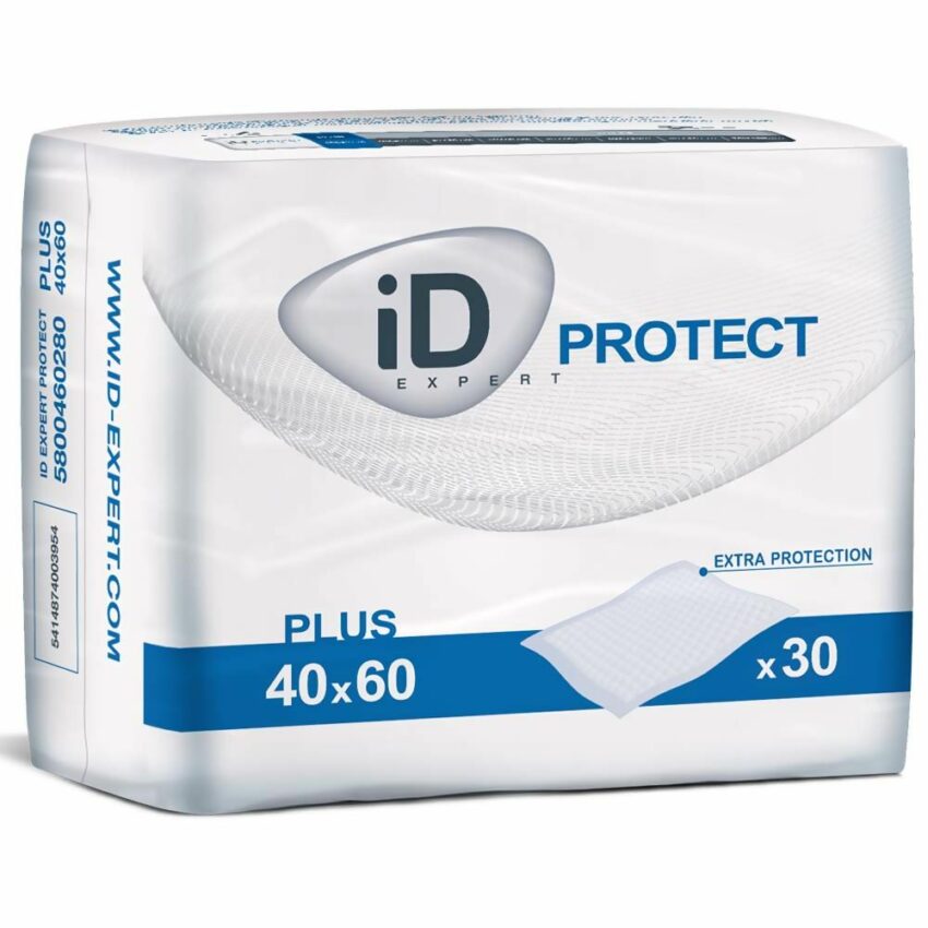 iD Expert Protect PE Plus 40x60 см защитные, непромокаемые пелёнки, 30 штук. 2