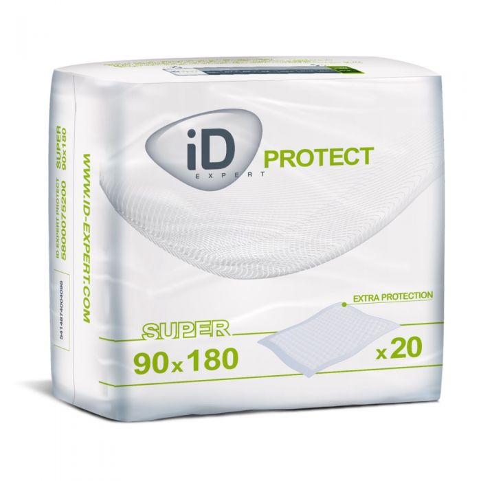 iD Expert Protect PE SUPER 90x180 см защитные, непромокаемые пелёнки, 20 штук. 2
