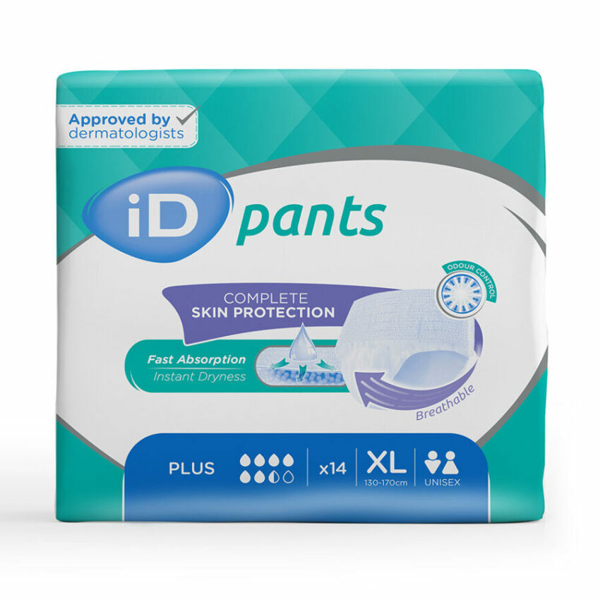 iD Pants Plus XL трусы при недержании мочи, 14 штук. 2