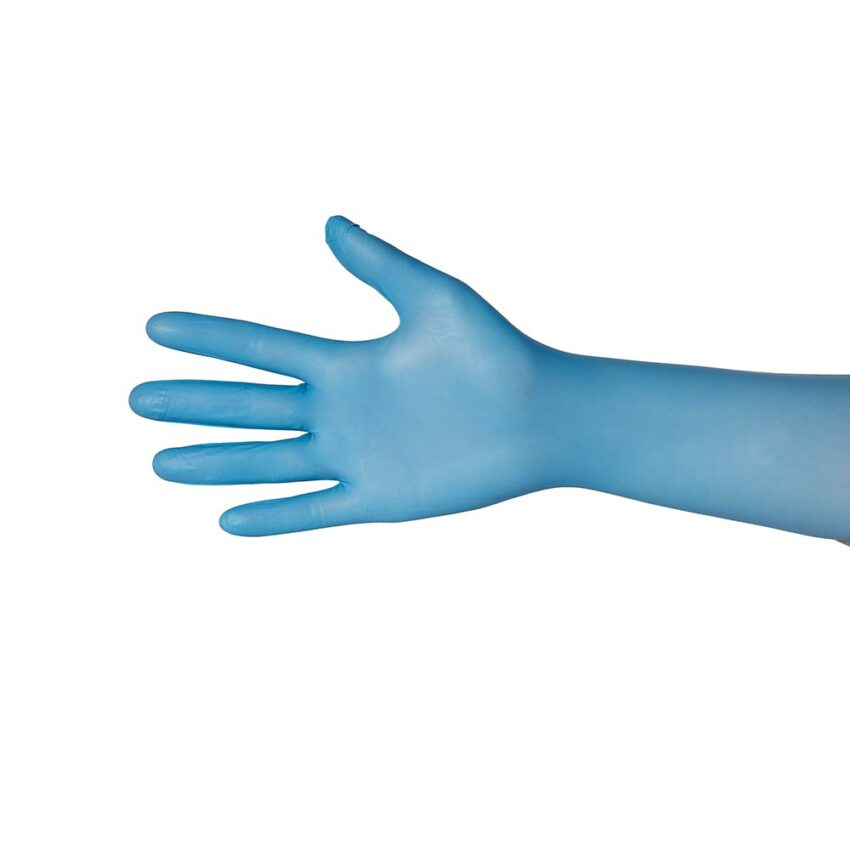 Перчатки мед. диагностические "MED COMFORT BLUE" M размер 1113-M, 100 шт 2