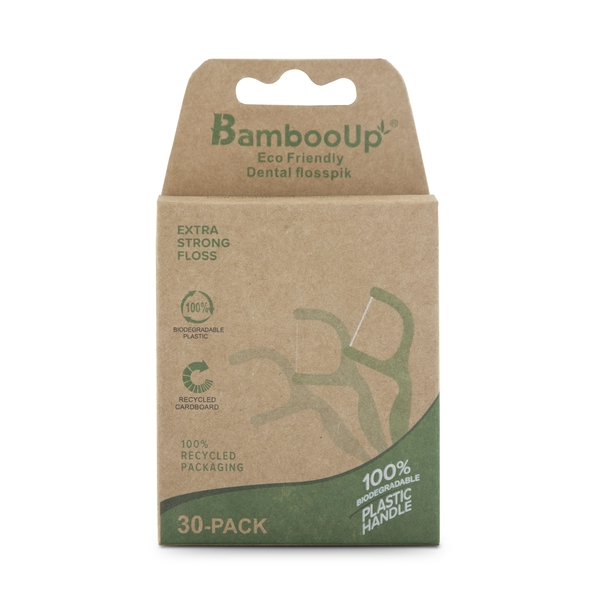 Bamboo-Up зубочистки с нитью N30 1