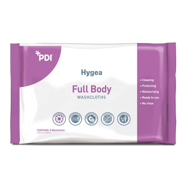 Hygea Full Body Washcloth 8шт. 1