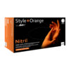 Style cimdi Orange 1 Перчатки диагностические, нитриловые, без пудры "STYLE ORANGE" размеры XS-L, 100 шт.