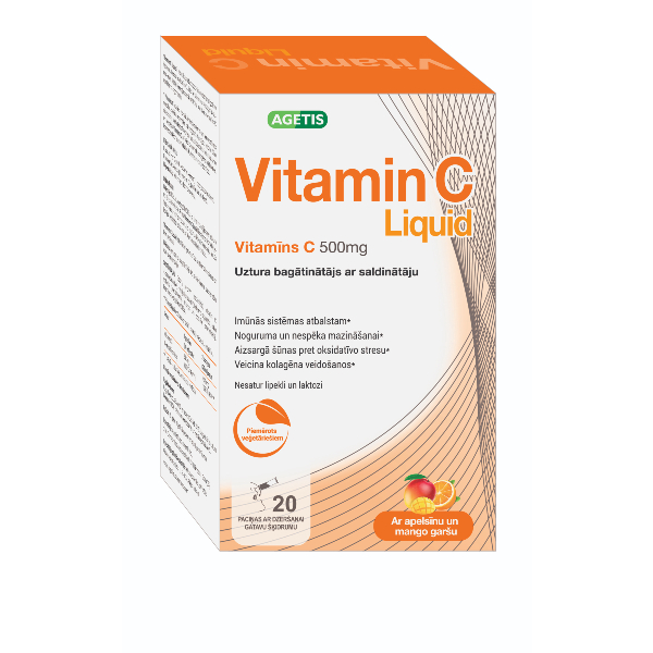 Vitamin C Liquid šķidra veidā uztura bagātinātājs 1