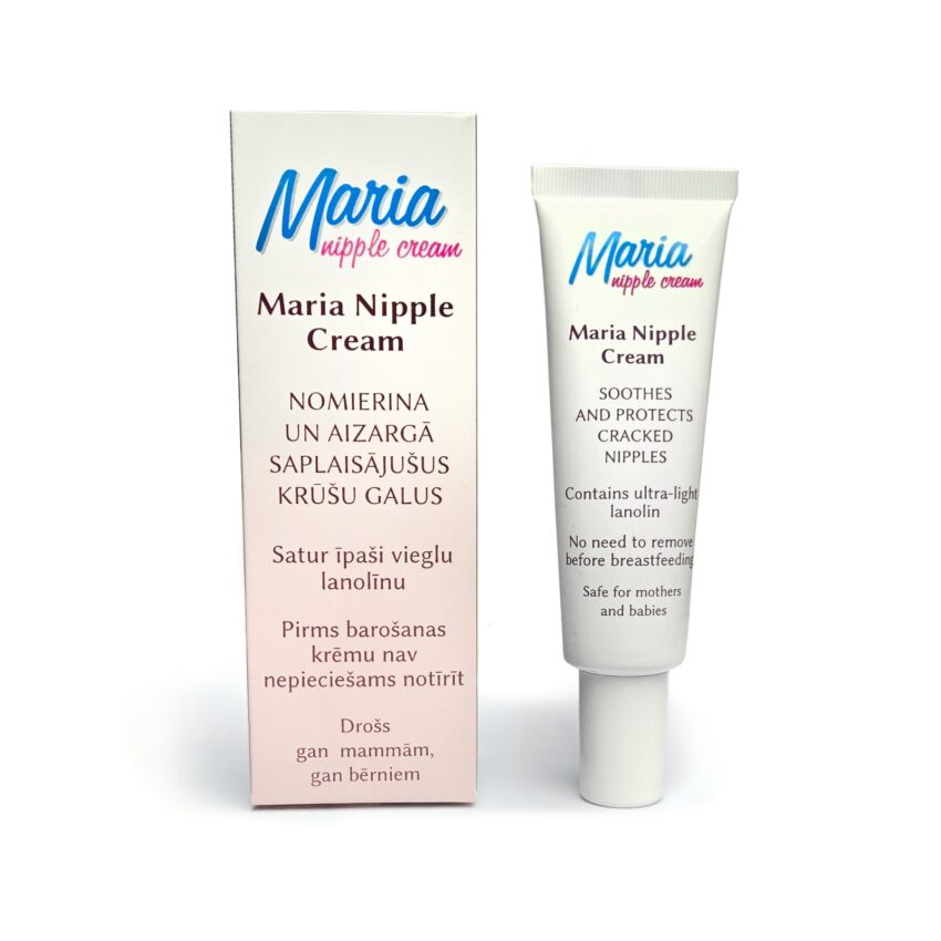 Maria Nipple Cream _LV box and tube Maria Nipple Cream krēms krūšu galiem, 30 ml
