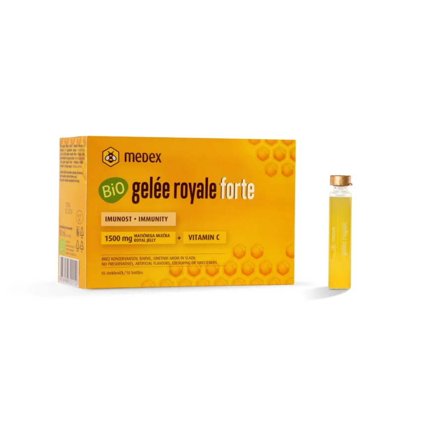 MEDEX Bio Gelée Royale Forte Shot, 10 pudelītes pa  9ml
